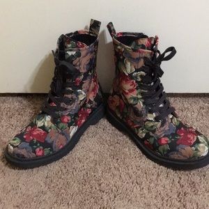 Floral Boots